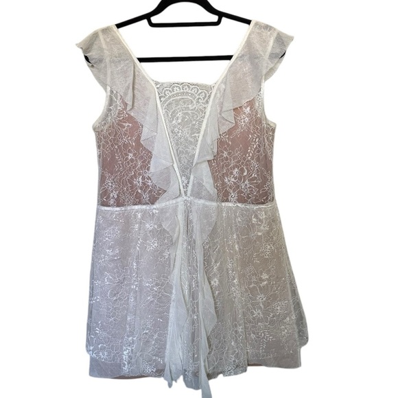 For Love & Lemons Stardust Lace Mini Dress - Picture 7 of 11